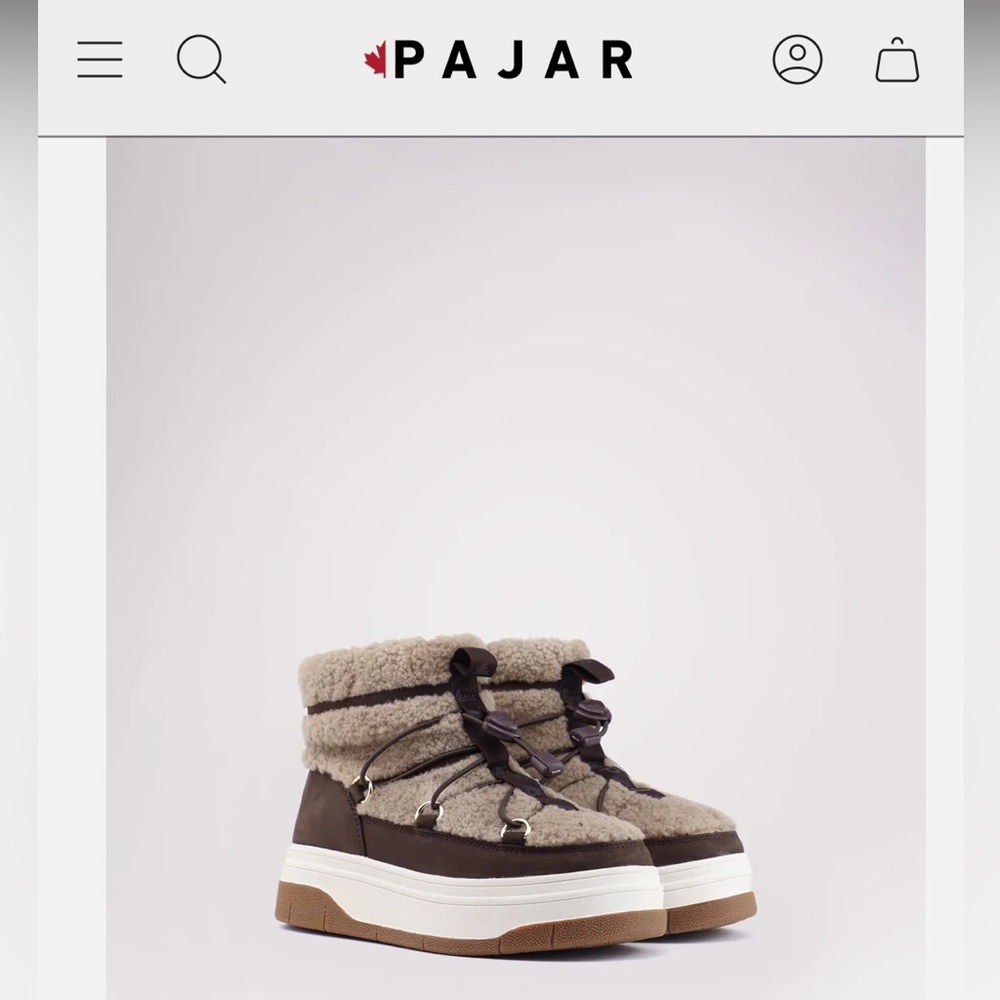 Pajar Janie low platform snow boot
